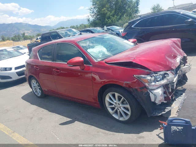 Aukcja sprzedaży 2012 Lexus Ct 200h Premium, vin: JTHKD5BH5C2109476, numer aukcji: 45522827