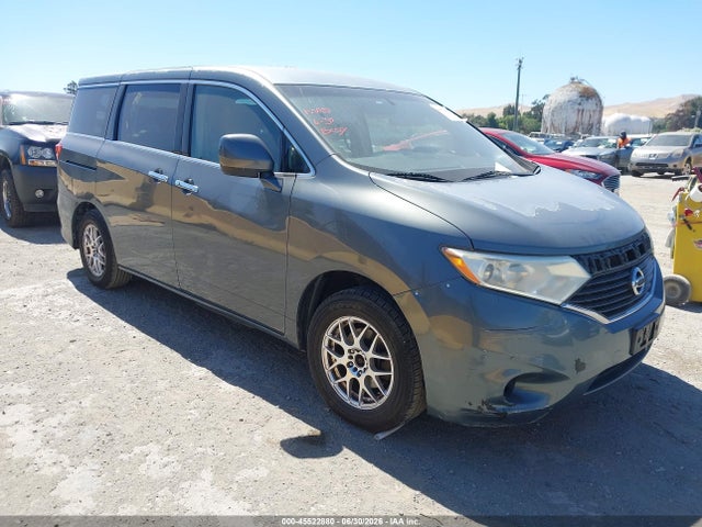 2012 Nissan Quest S მანქანა იყიდება აუქციონზე, vin: JN8AE2KP0C9031751, აუქციონის ნომერი: 45522880