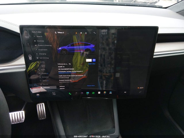 Продажа на аукционе авто 2023 Tesla Model X Dual Motor All-wheel Drive/standard Range, vin: 7SAXCBE55PF429493, номер лота: 45522897