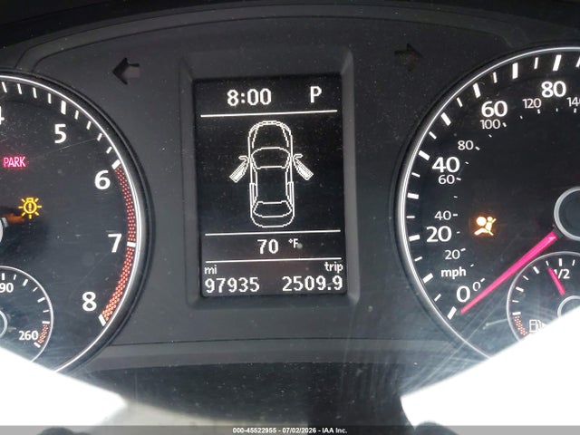2013 Volkswagen Passat 2.5l Se მანქანა იყიდება აუქციონზე, vin: 1VWBP7A35DC118889, აუქციონის ნომერი: 45522955