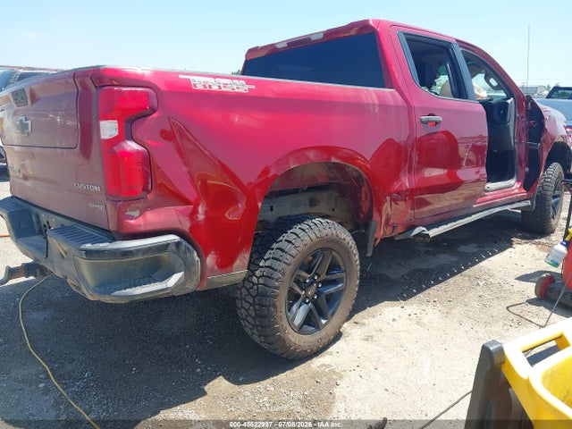 2021 Chevrolet Silverado 1500 4wd  Short Bed Custom Trail Boss მანქანა იყიდება აუქციონზე, vin: 3GCPYCEF4MG397235, აუქციონის ნომერი: 45522997