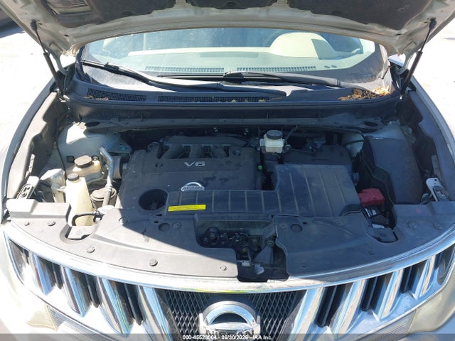 2009 Nissan Murano Sl მანქანა იყიდება აუქციონზე, vin: JN8AZ18U49W104836, აუქციონის ნომერი: 45523004