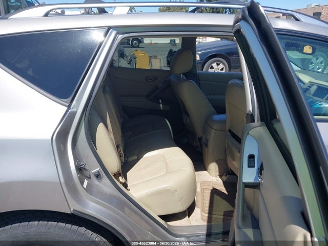 2009 Nissan Murano Sl მანქანა იყიდება აუქციონზე, vin: JN8AZ18U49W104836, აუქციონის ნომერი: 45523004