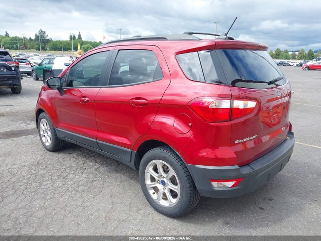 Aukcja sprzedaży 2021 Ford Ecosport Se, vin: MAJ3S2GE2MC403119, numer aukcji: 45523047