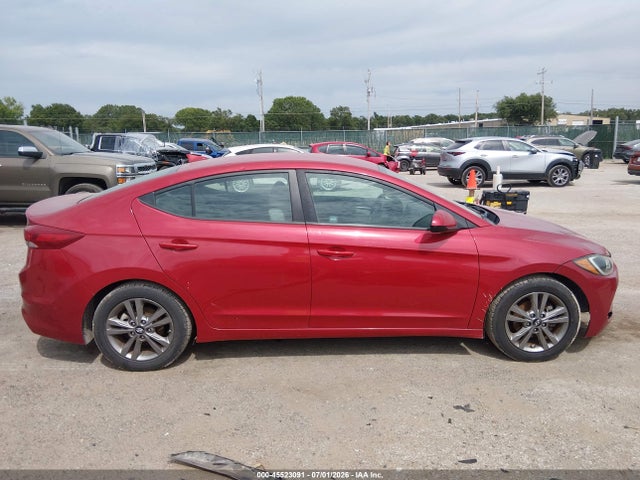 Auction sale of the 2018 Hyundai Elantra Sel, vin: 5NPD84LF0JH318836, lot number: 45523091