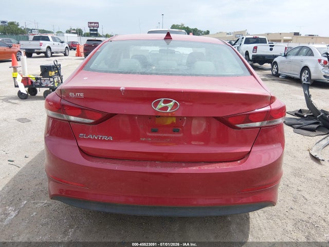 Auction sale of the 2018 Hyundai Elantra Sel, vin: 5NPD84LF0JH318836, lot number: 45523091