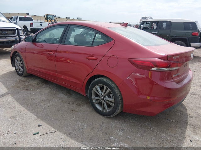 Auction sale of the 2018 Hyundai Elantra Sel, vin: 5NPD84LF0JH318836, lot number: 45523091