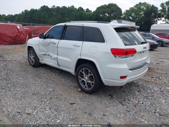 2019 Jeep Grand Cherokee Overland 4x2 მანქანა იყიდება აუქციონზე, vin: 1C4RJECG0KC614705, აუქციონის ნომერი: 45523157