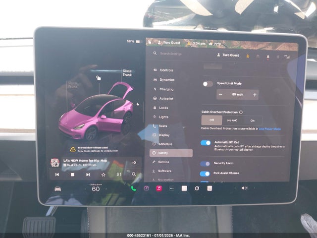 Продажа на аукционе авто 2025 Tesla Model Y Long Range Dual Motor All-wheel Drive, vin: 7SAYGDEE5SF285425, номер лота: 45523161