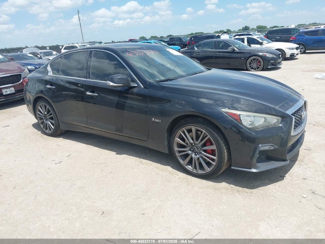 Продажа на аукционе авто 2018 Infiniti Q50 3.0t Red Sport 400, vin: JN1FV7AR6JM480785, номер лота: 45523170
