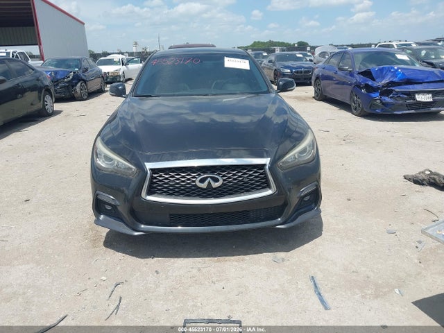 2018 Infiniti Q50 3.0t Red Sport 400 მანქანა იყიდება აუქციონზე, vin: JN1FV7AR6JM480785, აუქციონის ნომერი: 45523170