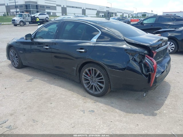 2018 Infiniti Q50 3.0t Red Sport 400 მანქანა იყიდება აუქციონზე, vin: JN1FV7AR6JM480785, აუქციონის ნომერი: 45523170