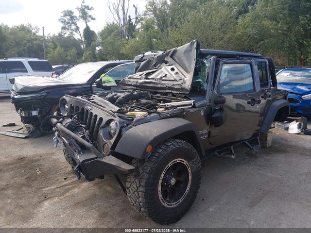 Продаж на аукціоні авто 2016 Jeep Wrangler Unlimited Sport, vin: 1C4BJWDG2GL302687, номер лоту: 45523177
