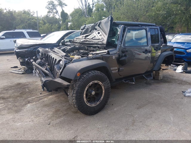 Продаж на аукціоні авто 2016 Jeep Wrangler Unlimited Sport, vin: 1C4BJWDG2GL302687, номер лоту: 45523177