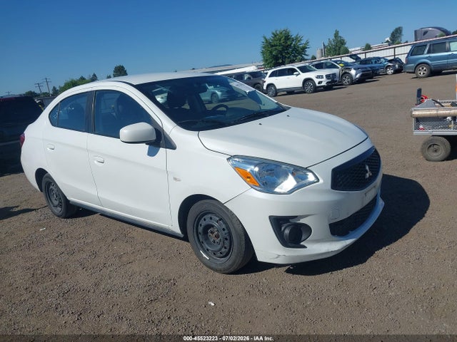 Auction sale of the 2020 Mitsubishi Mirage G4 Es, vin: ML32F3FJ0LHF10448, lot number: 45523223
