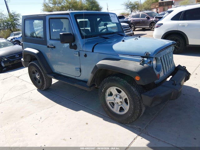 2008 Jeep Wrangler X მანქანა იყიდება აუქციონზე, vin: 1J4FA24198L571917, აუქციონის ნომერი: 45523357