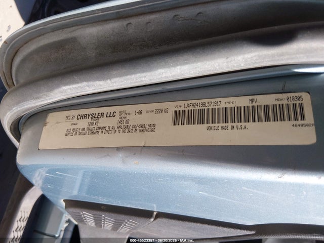 Продажа на аукционе авто 2008 Jeep Wrangler X, vin: 1J4FA24198L571917, номер лота: 45523357