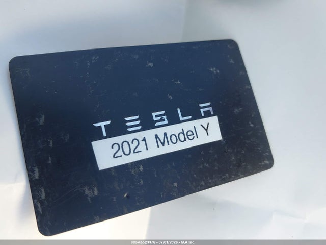 Продажа на аукционе авто 2021 Tesla Model Y Long Range Dual Motor All-wheel Drive, vin: 5YJYGDEE7MF219233, номер лота: 45523376