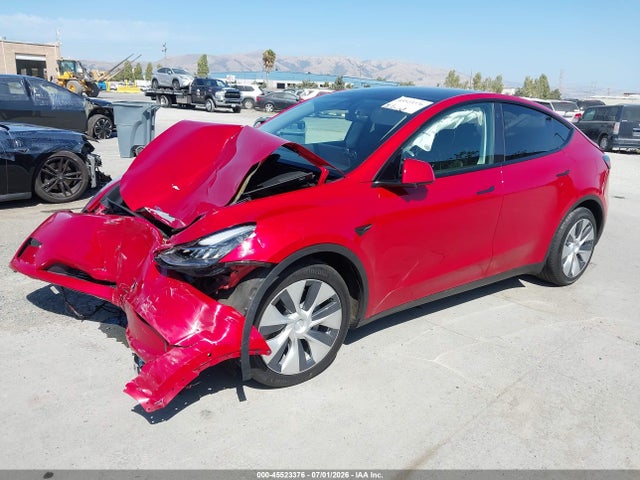 Продажа на аукционе авто 2021 Tesla Model Y Long Range Dual Motor All-wheel Drive, vin: 5YJYGDEE7MF219233, номер лота: 45523376