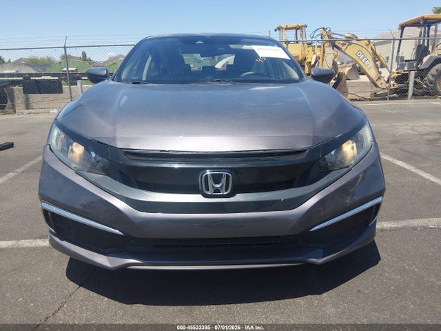 45523385 :رقم المزاد ، 19XFC2F65LE009362 vin ، 2020 Honda Civic Lx مزاد بيع