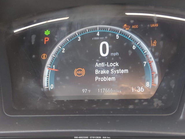 45523385 :رقم المزاد ، 19XFC2F65LE009362 vin ، 2020 Honda Civic Lx مزاد بيع