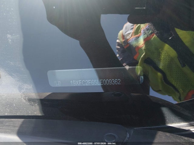 45523385 :رقم المزاد ، 19XFC2F65LE009362 vin ، 2020 Honda Civic Lx مزاد بيع
