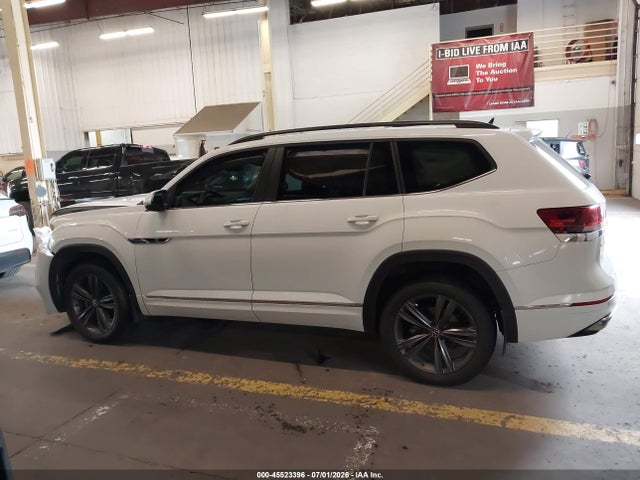 2021 Volkswagen Atlas 3.6l V6 Se W/technology R-line მანქანა იყიდება აუქციონზე, vin: 1V2RR2CA1MC595246, აუქციონის ნომერი: 45523396