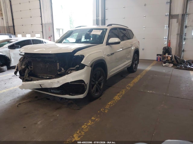 2021 Volkswagen Atlas 3.6l V6 Se W/technology R-line მანქანა იყიდება აუქციონზე, vin: 1V2RR2CA1MC595246, აუქციონის ნომერი: 45523396