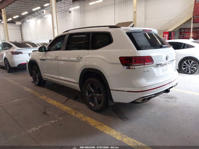 2021 Volkswagen Atlas 3.6l V6 Se W/technology R-line მანქანა იყიდება აუქციონზე, vin: 1V2RR2CA1MC595246, აუქციონის ნომერი: 45523396