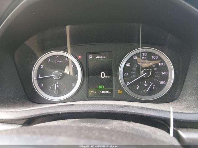 45523422 :رقم المزاد ، 5NPE34AF9JH627842 vin ، 2018 Hyundai Sonata Sel مزاد بيع