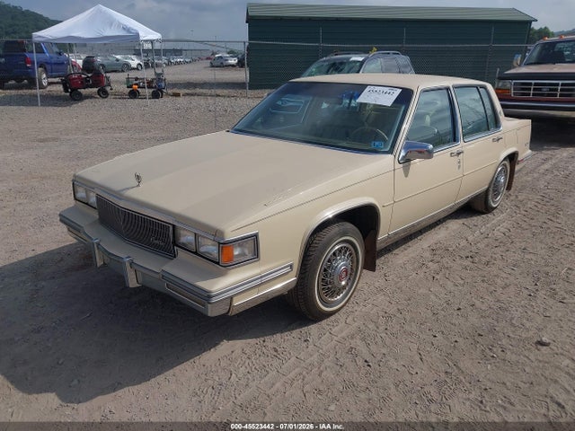 45523442 :رقم المزاد ، 1G6CD6988G4203754 vin ، 1986 Cadillac Deville Fleetwood مزاد بيع