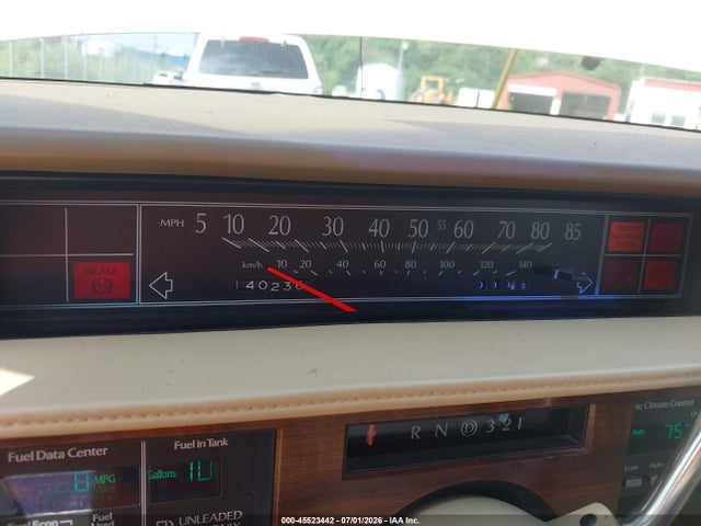 45523442 :رقم المزاد ، 1G6CD6988G4203754 vin ، 1986 Cadillac Deville Fleetwood مزاد بيع