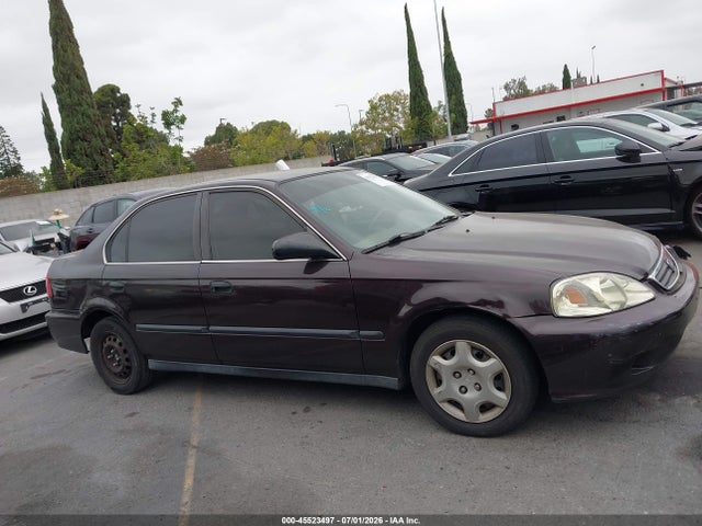 45523497 :رقم المزاد ، 2HGEJ6672YH505721 vin ، 2000 Honda Civic Lx مزاد بيع