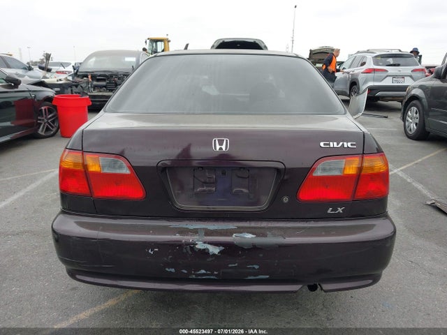 45523497 :رقم المزاد ، 2HGEJ6672YH505721 vin ، 2000 Honda Civic Lx مزاد بيع