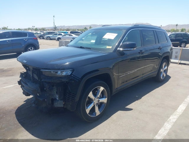 45523543 :رقم المزاد ، 1C4RJKBG3M8125107 vin ، 2021 Jeep Grand Cherokee L Limited 4x4 مزاد بيع