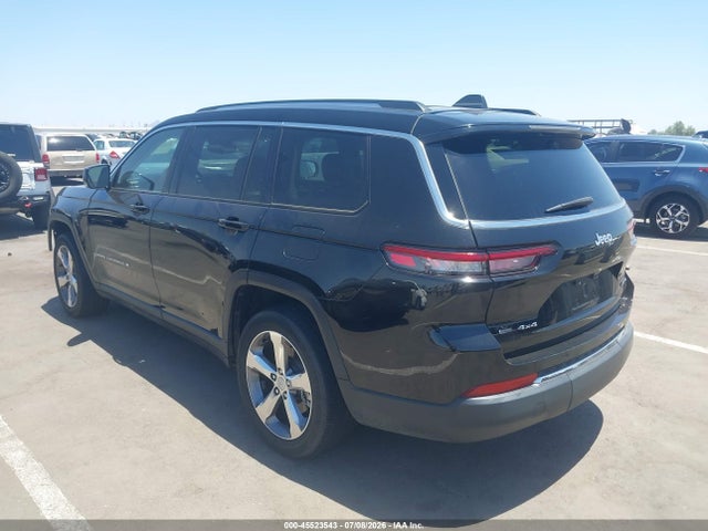 45523543 :رقم المزاد ، 1C4RJKBG3M8125107 vin ، 2021 Jeep Grand Cherokee L Limited 4x4 مزاد بيع