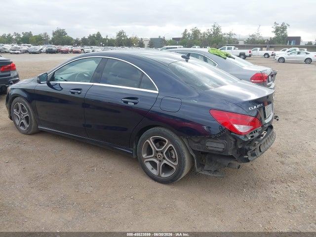 Aukcja sprzedaży 2018 Mercedes-benz Cla 250, vin: WDDSJ4EB1JN695610, numer aukcji: 45523599