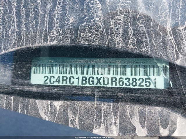 45523634 :رقم المزاد ، 2C4RC1BGXDR638251 vin ، 2013 Chrysler Town & Country Touring مزاد بيع