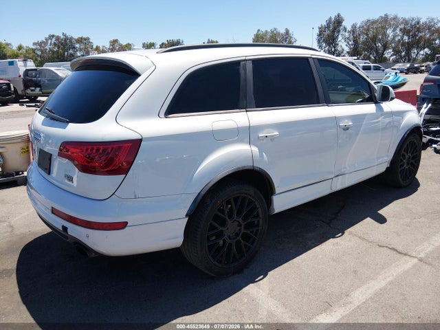 Продаж на аукціоні авто 2014 Audi Q7 3.0t S Line Prestige, vin: WA1DGAFE3ED005628, номер лоту: 45523649