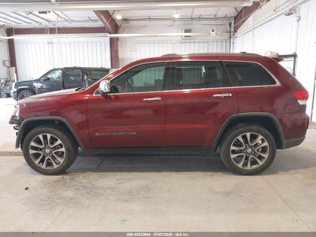 45523694 :رقم المزاد ، 1C4RJEBG7JC226208 vin ، 2018 Jeep Grand Cherokee Limited 4x2 مزاد بيع