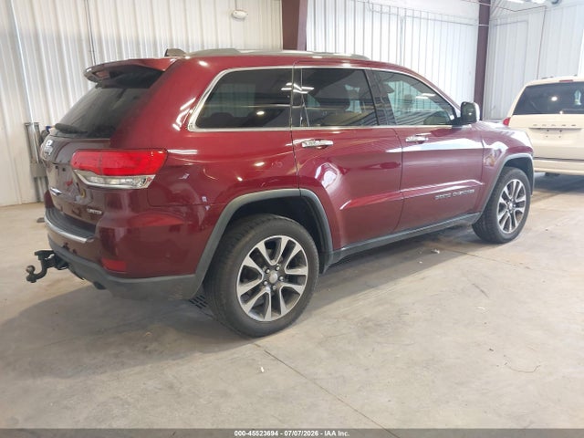 45523694 :رقم المزاد ، 1C4RJEBG7JC226208 vin ، 2018 Jeep Grand Cherokee Limited 4x2 مزاد بيع