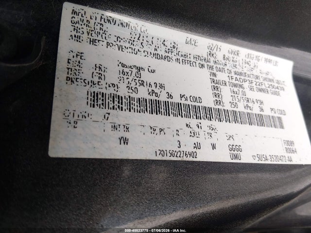 Aukcja sprzedaży 2015 Ford Focus Se, vin: 1FADP3F22FL250439, numer aukcji: 45523775