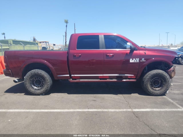 45523786 :رقم المزاد ، 3C6UR5GL9JG381887 vin ، 2018 Ram 2500 Limited  4x4 6'4 Box مزاد بيع