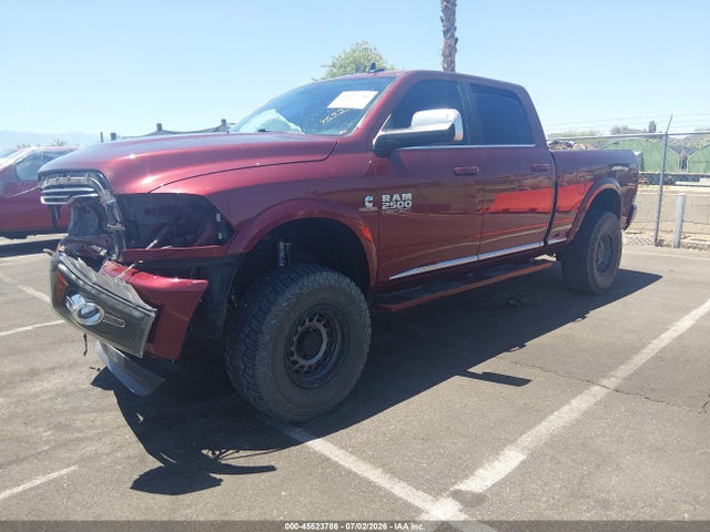 45523786 :رقم المزاد ، 3C6UR5GL9JG381887 vin ، 2018 Ram 2500 Limited  4x4 6'4 Box مزاد بيع