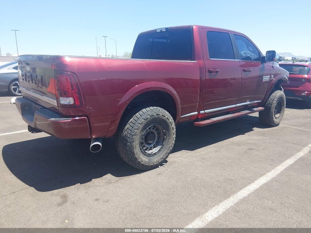 45523786 :رقم المزاد ، 3C6UR5GL9JG381887 vin ، 2018 Ram 2500 Limited  4x4 6'4 Box مزاد بيع