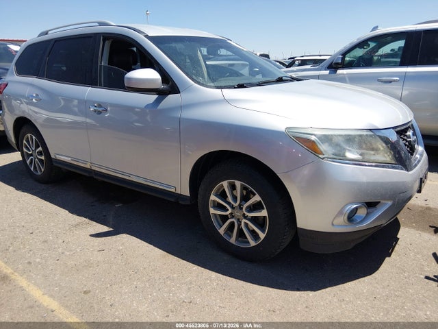 2013 Nissan Pathfinder Sl მანქანა იყიდება აუქციონზე, vin: 5N1AR2MMXDC639120, აუქციონის ნომერი: 45523805