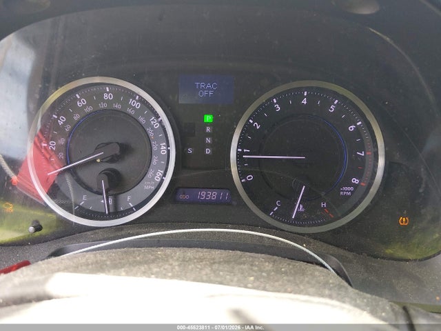 Aukcja sprzedaży 2012 Lexus Is 250, vin: JTHBF5C27C5183937, numer aukcji: 45523811
