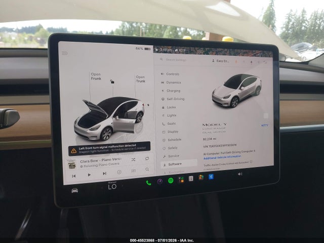 Продажа на аукционе авто 2023 Tesla Model Y Awd/long Range Dual Motor All-wheel Drive, vin: 7SAYGDEE9PF909816, номер лота: 45523868