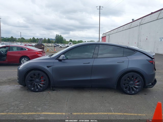 45523897 :رقم المزاد ، 7SAYGDEF6PF668595 vin ، 2023 Tesla Model Y Performance Dual Motor All-wheel Drive مزاد بيع