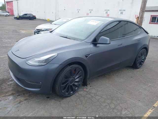 45523897 :رقم المزاد ، 7SAYGDEF6PF668595 vin ، 2023 Tesla Model Y Performance Dual Motor All-wheel Drive مزاد بيع